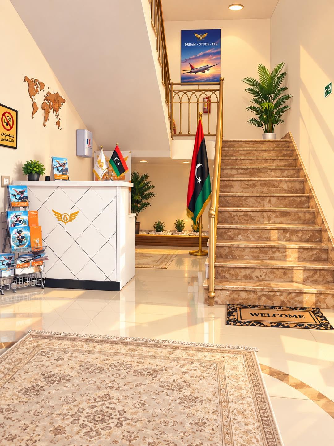 صباح الخير من أكاديمية باز لعلوم الطيران